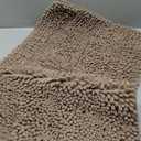 Chenille Non- Bath Mat Extra Thick Bathroom Rug for Entryway Absorbent Easy Care Floor Mat Non- Backing for Kitchen Bathroom Use
