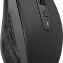 Logitech MX Anywhere 2S Bluetooth Edition Compact Wireless Mouse, No USB Receiver - Use On Any Surface, Hyper-Fast Scrolling, Rechargeable, Control Up to 3 Apple Mac and Windows Computers and Laptops (Graphite)