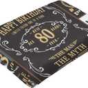 80th Birthday Gifts for Men, 1946 80 Year Old Blanket 50"x60", Retirement Christmas Fathers Day Birthday Gifts for Him Dad Papa Grandpa Husband Uncle