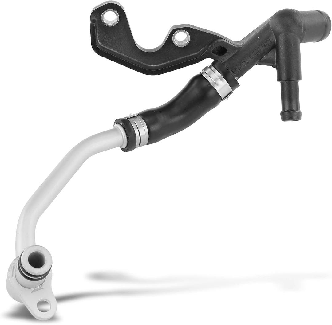 A-Premium Left Driver Side Turbocharger Coolant Line Compatible with Mercedes-Benz GL450 2013-2014 GL550 2013-2016, GLE500 2016-2019, GLS550, ML550