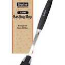 Grill Basting Mop – Silicone BBQ Brush for Sauces, Marinades & Oils 2 packs 