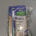 Grout Pen White Tile Paint Marker: Waterproof Grout Paint, Tile Grout Colorant and Sealer Pen - White, Narrow 5mm Tip (7mL)