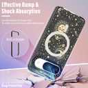 Toycamp for Pixel 9 Pro/Pixel 9 Case - Compatible with MagSafe Women Girls Cute Phone Cover Magnetic with Shockproof Protective Girly Pretty Designer for Google 9 Pro/Pixel 9 Cases, Sun Moon