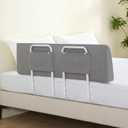 Bed Guard Rail for Toddlers, 43inch Foam Padded Side Rail for Queen King Twin Full Size Bed, Bedrail for Toddler, Kids Cosleep Bed Railing