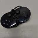 OSTENT Wired Classic Controller Gamepad Joystick for Nintendo Wii Remote Console Video Game Color Black