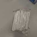 White Pinch Pleated Linen Curtains 102 Inches Long 50 Inch Width 1 Panel