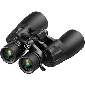 10-30x50 HD Zoom Binoculars for Adults High Powered,Military Binoculars for Bird Watching Traveling Hunting Concerts with Large View,BAK4,FMC Lens,Clear Low Light Vision at Night