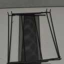 Housoutil Magazine Holder Mesh File Holder Black Desktop Document Rack Iron Mesh File Storage
