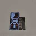 TONGATE Magnetic for Samsung Galaxy S25 Ultra Case with Privacy Screen Protector, [Compatible with MagSafe][Camera Protective Cover][Military-Grade Protection] Ring Stand Phone Case S25 Ultra, Blue