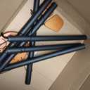 Bursvik 42" Deep Tone Wind Chimes - 6 Metal Tubes Rhombus Garden Patio Gift | Bursvik windchimes soothing melody; Extra-large yard decor; Unique shape; Durable aluminum; Gift neighbors friends family