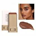 6 Colors Foundation Stick Serum Boosted Skin Concealer, Moisturizing Serum Lightweight Contour Foundation Face Stick for Women (02)