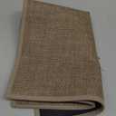 chakme Bathroom Rugs Mat 24x17, Ultra Thin Non Slip Bath Mat Small Quick Dry Absorbent Bath Mat for Bathroom Floor, (Dark Beige, 24"x17")