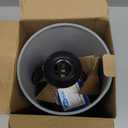 Yarra-Decor Bedside Lamp with USB Port - Touch Control Table Lamp for Bedroom 3 Way Dimmable Nightstand Lamp with Round Grey Fabric Shade for Living Room, Dorm, Home Office (LED Bulb Included) (Gray)