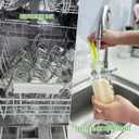 12 oz Glass Juice Bottles with Lids 6 Pack | Reusable & Leakproof Juicing Jars with Airtight & Sipping Lids, Straws & Brushes for Travel, Office, Home, Gym