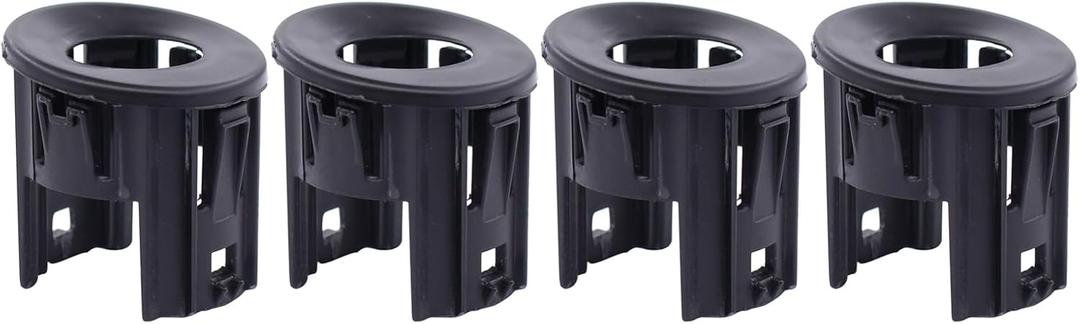 ApplianPar Pack of 4 Front Bumper Park Assist Sensor Bezels for Ram 2500 3500 2016-2018