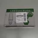 LED Corn Light Bulb E26/E27 Base 80W Equivalent 900 Lumen 4000K Natural White 7W Non-dimmable LED Corn Bulbs Pack of 4