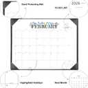 Large 2026-2027 Desk Calendar 22" x 17"，Jul. 2026 - Dec. 2027