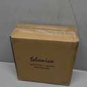 Selamica Ceramic Dessert Plates Set of 6, 6 Inch Mini Dinner Plates for Cake Snacks Side Dish, Microwave & Dishwasher Safe (Assorted Colors)