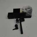 Kitchen Soap Dispenser with Sponge Holder Set for Sink Caddy, Hand Soap and Dish Soap Dispenser with Brush (Black)