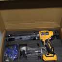 Cordless Caulking Gun Compatible With DeWalt 20V Max Battery(NO Battery) Electric Caulking Gun 10 Oz with Anti-Drip,Auto Retract,LED Light,6 Speed for Filling, Sealing, Repair