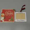 2025 Christmas Ornament Picture Frame - Wooden Landscape Photo Frame Ornaments - Picture Frame Ornament For Tree - Family Christmas Ornaments With Picture Insert - Christmas Gift For Family, Friends