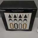 Seasonal Celebrations New Years Eve Black Paper Party Accessory Kit