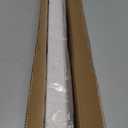 LazBlinds No Tools No Drill 1" Vinyl Mini Blinds, Cordless Blinds for Windows, Light Filtering Horizontal Window Blinds & Shades, 34 1/2" W x 64" H, White