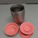Munchkin Stainless Steel Sippy Cups for Toddlers 1-3, Spill Proof Miracle 360 Cup, Insulated, 10 Ounce, Pink