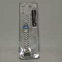 Narrow Metal Band Compatible with Apple Watch Bands 38mm 40mm 41mm 42mm 44mm 45mm 46mm 49mm (Series 11 10 9 8 7 6 5 4 3 2 1 SE Ultra), Dressy Thin Stainless Steel iWatch Bands for Women (Silver/Gold)