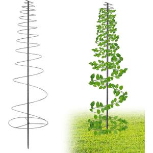 Outdoor Metal Trellis for Climbing Plants, Heavy Duty Rustproof Garden Trellis 45in, Sturdy Plant Support for Roses, Ivy, Tomatoes, Cucumbers, Flowers