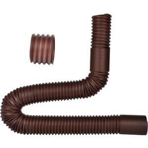 6.6ft Extra Flexible Pipe for POLARDAYS 3 inches Downspout Extender Pipe, Inside Diameter 2.6 inches and Outside Diameter 3 inches,Drain Downspout Extender,Gutter Connector Rainwater Drainage