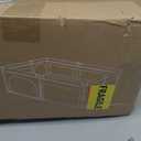 Baby Playpen Foldable Playpen for Babies and Toddlers, Large Playpens Portable Play Pen Play Yard for Kids Fence Indoor Outdoor Travel 4 Handlers 50 Balls Baby Gifts Essentials 50"X50" Dark Grey