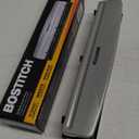 Bostitch Office Premium 3 Hole Punch, 12 Sheet Capacity, Metal, Rubber Base, Easy-Clean Tray, Silver