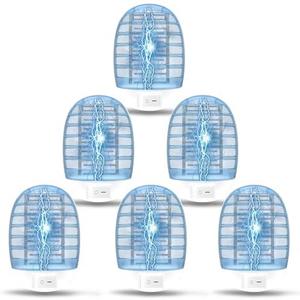 Indoor Bug Zappers, Fly Traps for Indoors, Insect Traps for Home Mosquito Killer for Kids & Pets, Home, Kitchen, Bedroom, Baby Room, Office (6 Packs)