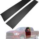 B-Pillar Trim Molding Set, Compatible with 2019-2026 Ram 1500 DT, Left Driver&Right Passenger Side, Front Door Rear Applique, LH RH Windshield Outer Moulding Kit, OE# 68292929AD 68292928AD (1 Pair)
