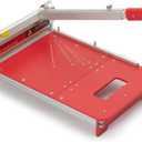 13 Laminate Floor Cutter with Wheels, ECUTERS Assembled Pro Vinyl Floor Plank Cutter, Adjustable Angle Length Cutting - Engineer Wood Parquet LVP LVT VCT SPC WPC