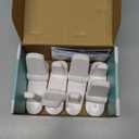 Door Lever Locks (4 Pack) - Prevents Toddlers from Opening Doors - Durable ABS with 3M Adhesive - Easy One-Hand Operation for Adults, No Tools Needed (White)