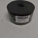 Black Solid Rubber Strip, 1/8 (.125)" Thick X 2" Wide X 10'Long, Solid Flat Rubber Roll for Anti-Slip, Anti-Vibration, DIY Gaskets, Crafts, Sealing, Supports, Protection