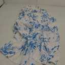 HUUSA 2025 Summer 2 Piece Boho Outfits for Women Short Sleeve Off Shoulder Crop Top and High Waist Flowy Long Skirt Set, Size: L