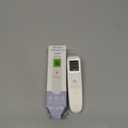 No-Touch Thermometer for Adults and Kids, Accurate Digital Baby Thermometer, Fever Alarm & Silent Mode, 2 in 1 Forehead & Object Mode (white)