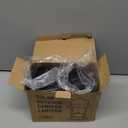 Solar Lantern Outdoor Indoor Use  Hanging Solar Lights with Realistic Flickering Flameless Candle, Weatherproof for Garden Decor, Patios, Trees, and Lawns (Black, 2 Pack)