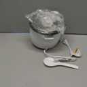 AROMA Rice Cooker, 3-Cup (Uncooked) / 6-Cup (Cooked), Small Rice Cooker, Oatmeal Cooker, Soup Maker, Auto Keep Warm, 1.5 Qt, White, ARC-363NG