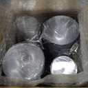 I00000 200pcs Silver Disposable Plastic Cups 9 oz Clear Plastic Cups Old Fashioned Tumblers Silver Rim Cup Disposable Party Cup Elegant Silver Wine Glasses Cocktail Cup