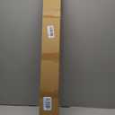 Ceiling Curtain Track, Curtain Track with Roller Hooks, 9ft - 12ft Ceiling Mounted Rail Set for Room Divider, White