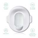 Frida Baby Poo + Pee Potty Liners, Leak-Proof, Super-Absorbent Liners Potty Bags, Fits Most Potty Chairs for Easy Cleanup, 30 Count