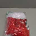 Alaeseje 6 Pack Christmas Chair Covers,Velvet Santa Hat Chair Back Covers,Red Hat Dining Chair Slipcovers for Christmas Restaurant Holiday Festival Party Decor