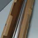 Ivilon Drapery Window Curtain Rod - End Cap Style Design 1 Inch Pole. 72 to 144 Inch Color Brushed Nickel