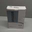 deweisn Floor Mount Tri-Fold Lighted Vanity Mirror with 21 LED Lights, Touch Screen and 3X/2X/1X Magnification, Two Power Supply Modes Make Up Mirror, Travel Mirror (White)