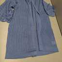 Zeagoo Women 2025 Lightweight Crochet Cardigan Long Sleeve Open Front Knit Sweater Summer Kimono Cover Up with Pockets, Size Medium