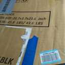 Patio Umbrella Base 43lbs Outdoor Umbrella Stand with Wheels, Heavy Duty Square Concrete Stand Market Umbrella, Black